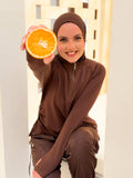 Mela chocolate Brown