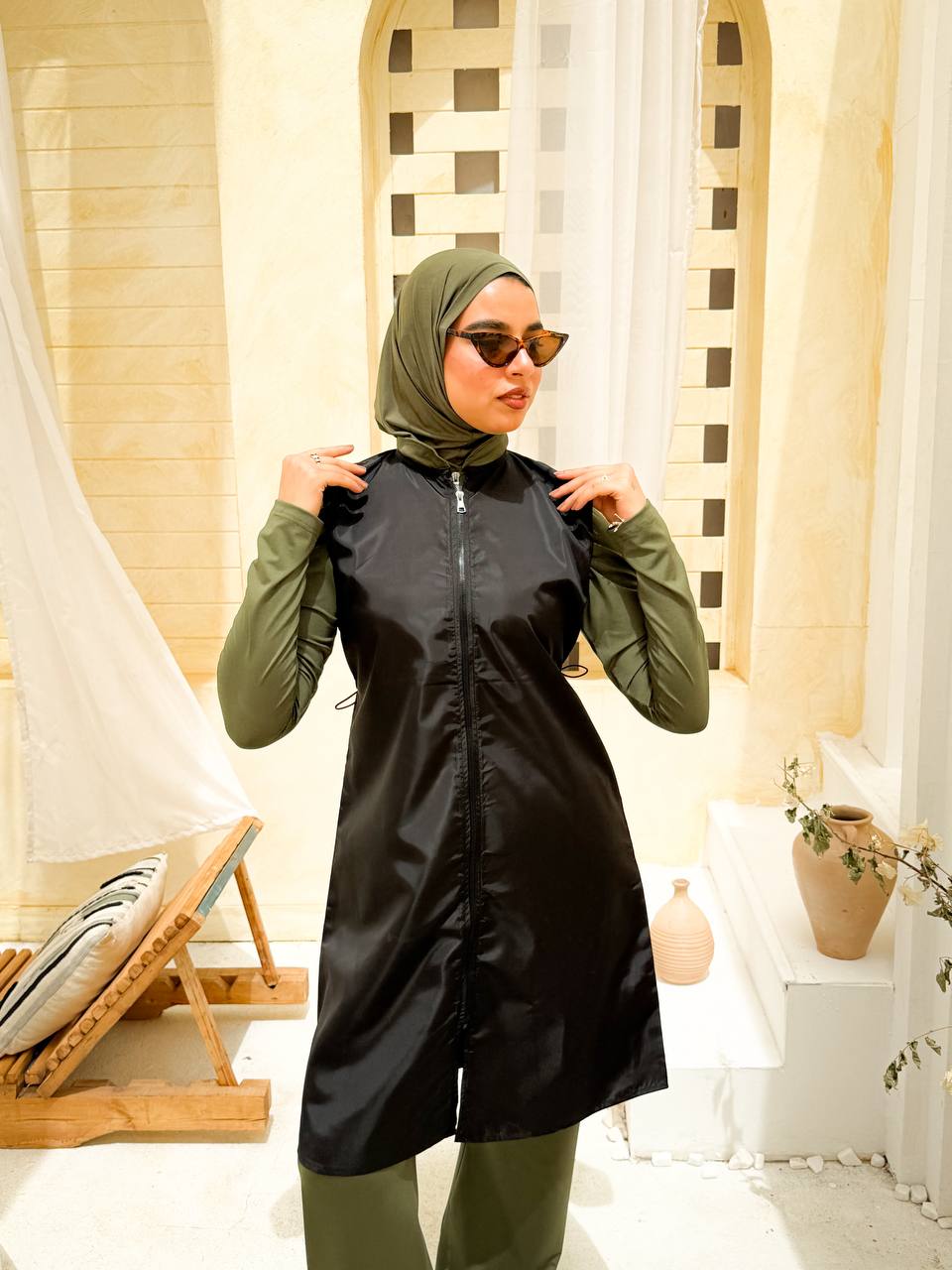 Black Swim Cover-Up